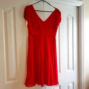 Red Chaffin Cocktail Dress